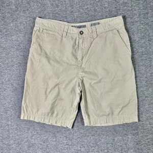BKE‎ Buckle Shorts Men's Size 38 Athletic Fit Khaki chino Flat Front Outdoor